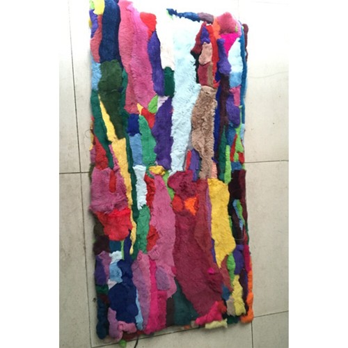 Real rex rabbit fur pelt - fur,